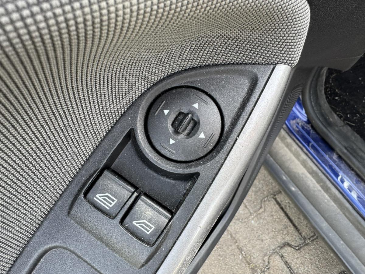 Ford Focus 3 original Au&szlig;enspiegel links Indic Blau elektrisch verstellbar beheizt Bj.2014
